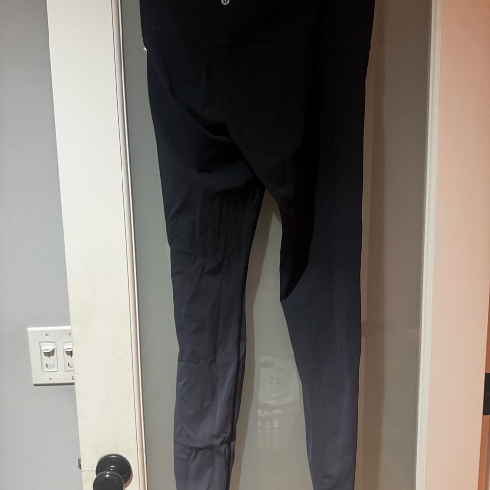lululemon athletica Black Grey ombré Leggings